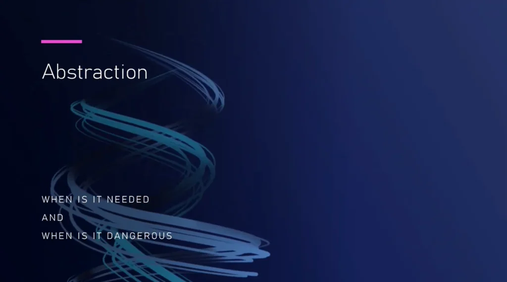 Data Abstraction for Data Managers