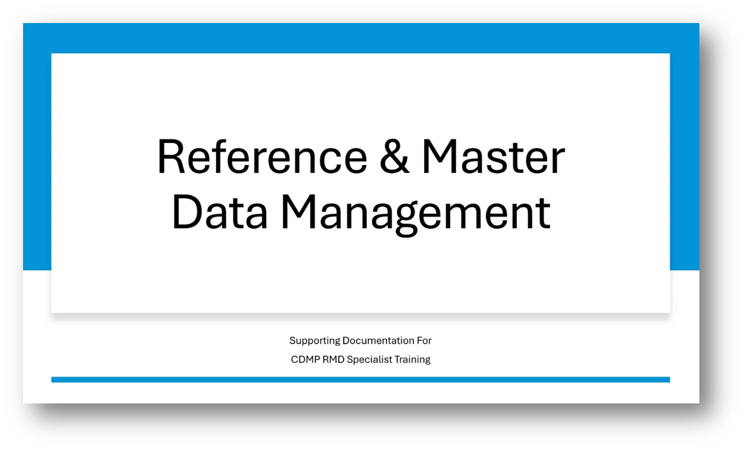 Reference & Master Data Management for Data Citizens | Modelware Systems