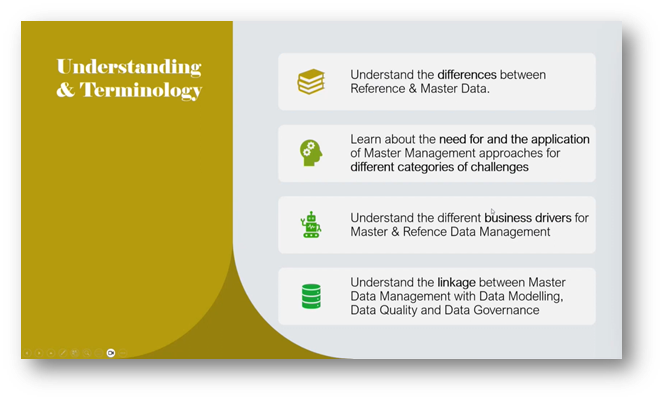 Reference Data Vs Master How to Prepare for CDMP® Specialist exams - Ref & Master, DW & BI, I.I ...