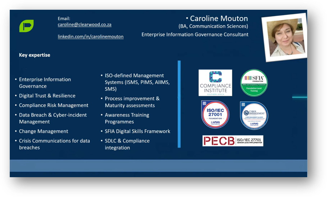Caroline System The Director's Duty under KING V with Caroline Mouton | Modelware Systems